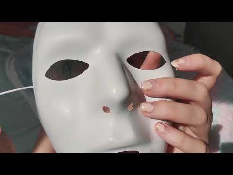 [Lo-fi ASMR] Mask Tapping 2