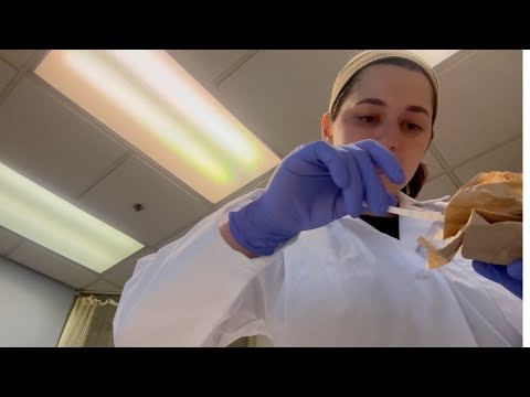 ASMR| Seeing the OBGYN-16 Weeks Pregnant (Soft spoken medical role-play)