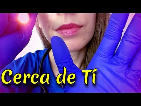 Clinica ASMR | Revision Rutinaria MUY CERCA de TÍ | Roleplay médico relajante