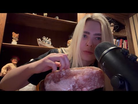 asmr with a crystal 