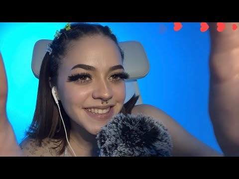 ASMR | Fishbowl effect and crispy mouthsounds