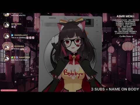 asmr stream #56 🌸 (3DIO - chat gifting euna)