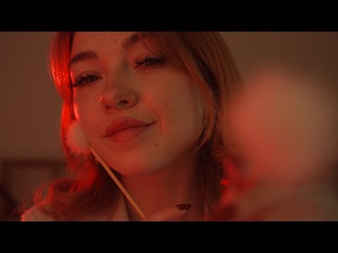 The most gentle mirrored face touching and triggers to put you to sleep ❤️ ASMR