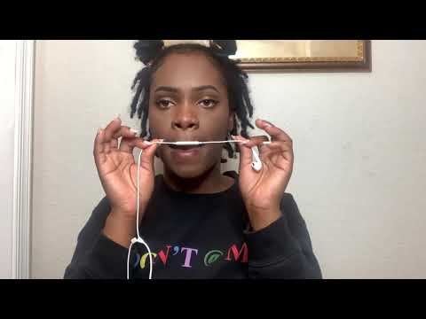 ASMR Fast and Slow Mouth Sounds, Mic Licking & Nail Tapping