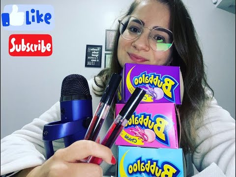 ASMR - Como fazer Gloss de Bubbaloo