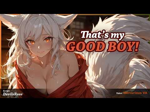 F4M - Hypnotized by a Sweet Kitsune  - Good boy - Cured of insomnia and loneliness - Sleep aid