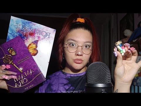 VI FACCIO ADDORMENTARE CON QUESTO NUOVO LIBRO (Collaborazione e Unboxing) 😴💜 | ASMR ITA