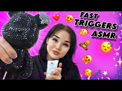 ASMR/ TEZ harakatlar/ Yuz va qo’l uchun MASSAJ