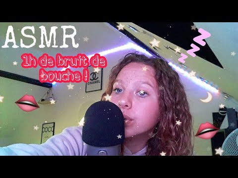 ASMR FR - 1h de bruit de bouche intense spécial 1k !🤩😍