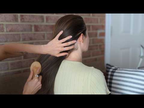 ASMR✨Soft & Tingly Hair Play, Brushing & Scalp Massage for Deep Relaxation (No Talking, Real Person)