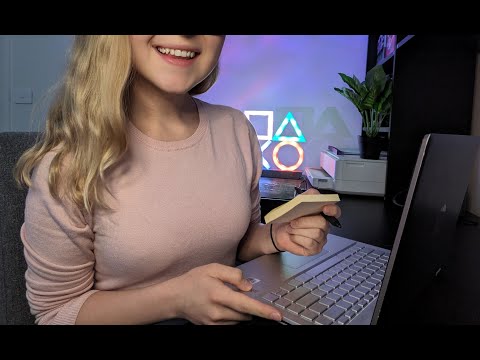 School Counsellor ASMR Roleplay [Typing and Paper Ripping Sounds]