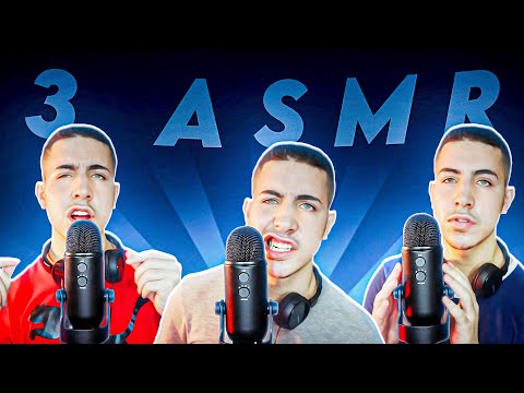 ASMR TRÊS ADLIPES FAZENDO SONS DE BOCA ATÉ *VOCÊ DORMIR*