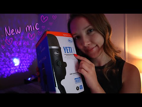 ASMR| Blue Yeti X Unboxing + Test!