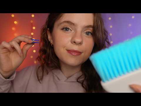 ASMR Plucking, Pulling, Sniping, Tweezing Away Anxiety & Stress