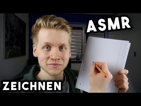 ASMR - Ich ZEICHNE DICH! ✏️ Sketching you auf Deutsch/German