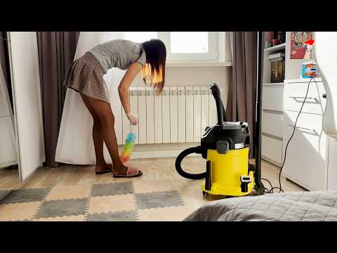 Motivating ASMR Cleaning | From Dusty Radiator to Fresh Room🧹