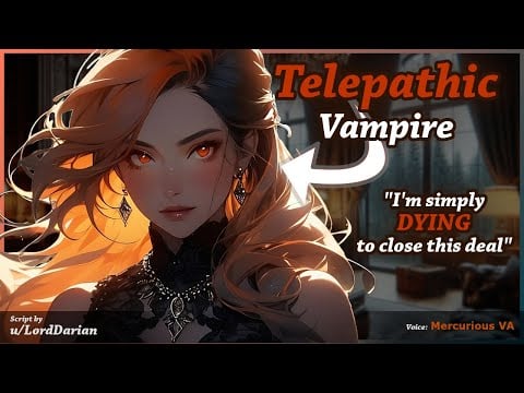 [F4A] Yandere Vampire Seduces You with MIND CONTROL [Seductive] [Enslavement] [Gas-Lighting] ASMR RP