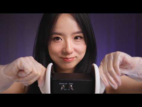ASMR Going Deep Inside Your Head 💆 3Dio Head Massage, Tapping & Ear Blowing
