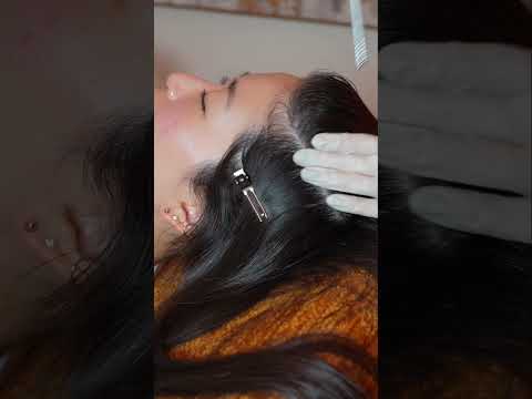 Asmr sharp or dull tingles #asmr #asmrsounds #asmrvideo #relax #relaxing #satisfying #hair #sleep