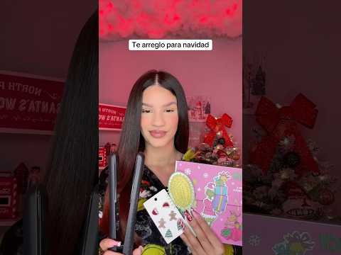 ASMR te arreglo para navidad 🎄 #asmrshorts #asmrtosleep #asmrnavidad #asmrchristmas