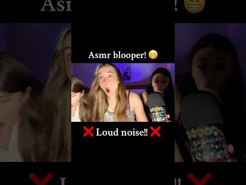 ASME BLOOPER ❌ WARNING ❌ #asmr #blooper #funny