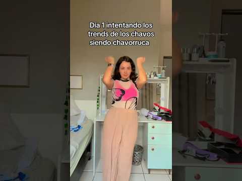 Yo bailando 🤣 intentando hacer el trend de los chavitos
