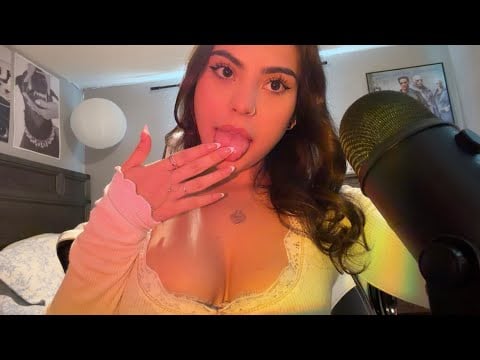 ASMR Girlfriend Spit Paints Your Face Before the World Cup ⚽❤️ (Personal Attention)