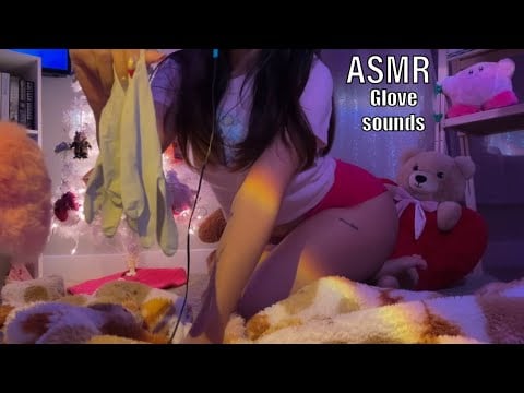 ASMR Glove Sounds in Your EARS 👂🏼