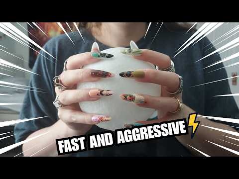 Fast and Aggressive Chaotic Nonsensical ASMR