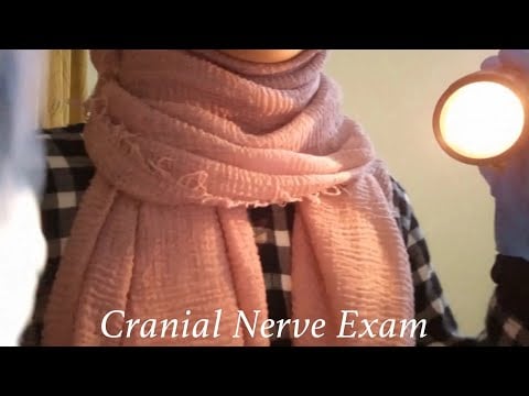 ASMR | Unpredictable Cranial Nerve Exam (Camera tapping, Follow instructions, Light triggers etc)