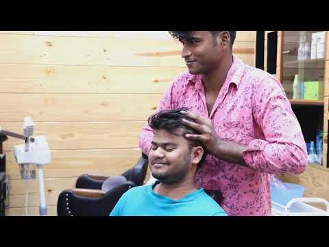 This is called Indian barber true talent | ASMR Upper body massage with lots of unique therapy