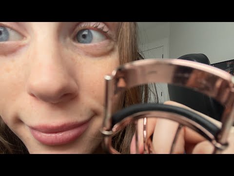 ASMR doing your lashes (close up)