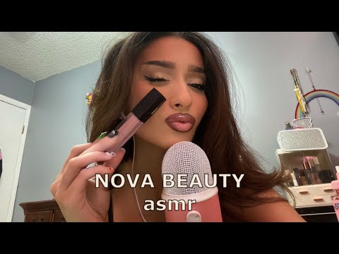 ASMR NOVA BEAUTY🖤 My Favorite LipCombo ????