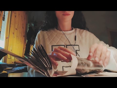 PAPER ASMR - RELAXING PAGE FOLDING AND CRINKLY MAGAZINE SOUNDS | SLEEP, STUDY & RELAXATION