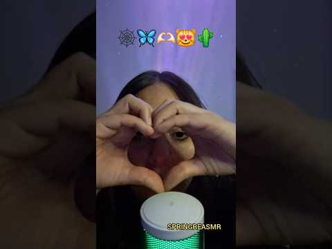 ASMR | Emoji challenge! 🥰 Parte 186 #shorts