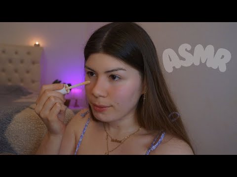 asmr me maquiando e conversando 💕💗