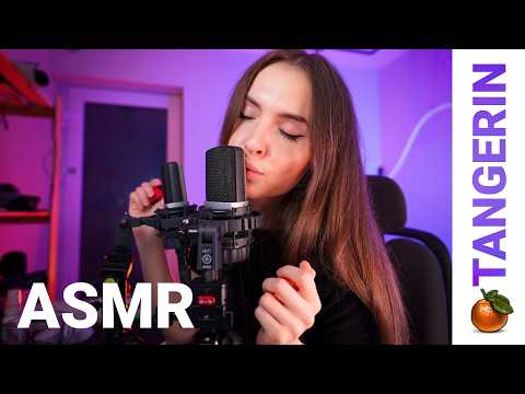 ASMR Inaudible Whispers, Kisses & Mic Brushing to Melt Your Brain | Tangerin