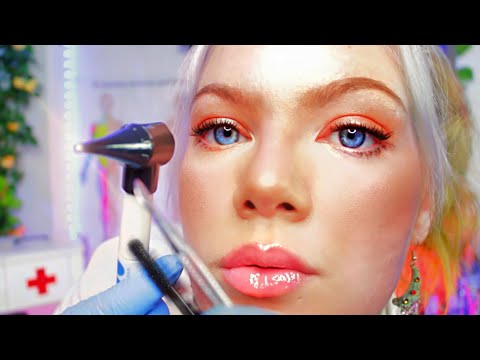ASMR Otoscope and Earpick, Ear Cleaning, Ear Massage