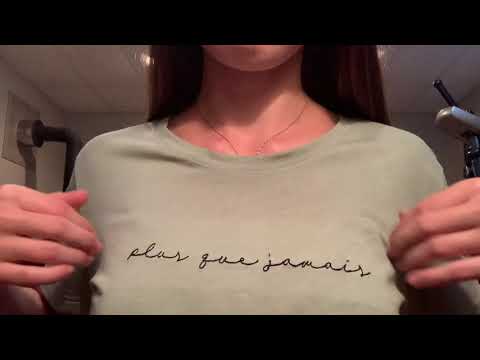 ASMR Shirt and Skin Scratching