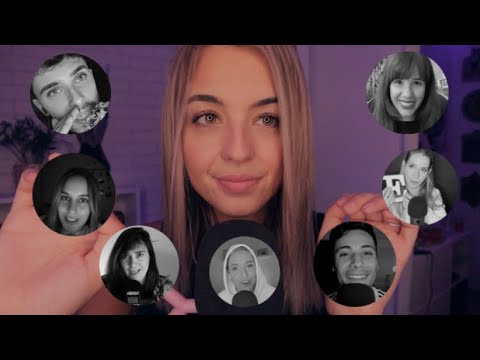 ASMR ABC DEL SUEÑO 😴 (COLABORACIÓN CON MUCHOS ASMRTIST 🥳) ASMR PARA DORMIR