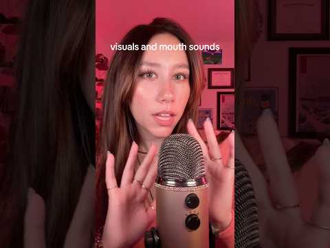 ASMR | Mouth Sounds and Visual Triggers #asmr #relax #tingles #visualtingle #mouthsounds