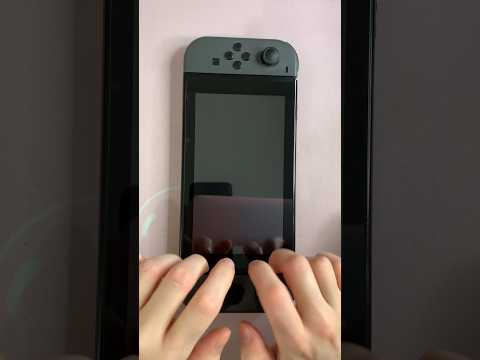 ASMR Tapping On My Switch #ASMR #Shorts