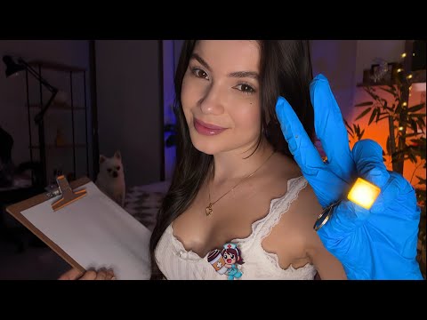 ASMR | Exame Médico para seu Novo Emprego📋🩺