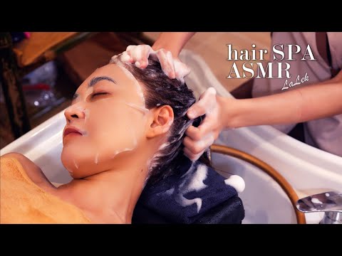 Have sweet dreams with the most soothing head spa and hair wash therapy | unintentional ASMR