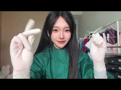 和医生姐姐的感官小游戏ASMR｜乳胶手套·手术服角色扮演·极致触发音体验