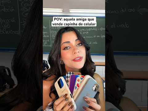 POV: aquela amiga que vende capinha de celular #asmr #asmrsounds #humor #comedia