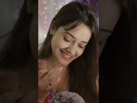 Face brushing ASMR