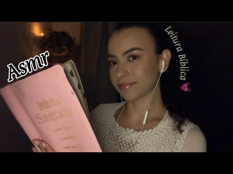 ASMR- LEITURA DA BÍBLIA E COMENTÁRIOS 📖💬