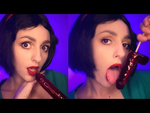 ASMR SUCKING Snow-White ❄️ 👅