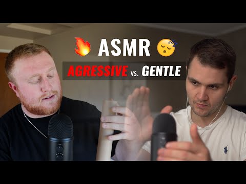 ASMR GENTLE vs. AGRESSIVE 🔥 ft. PleasantASMR